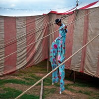 Old Bay Circus Stilt Walkers in MD